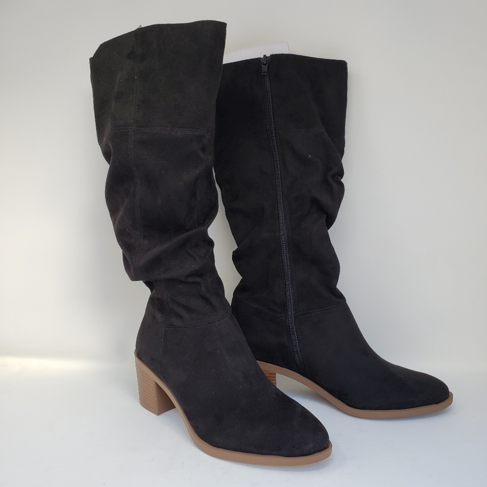 Macy's Style + Co August Slouchy Boots NIB